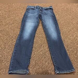 Resolution slim straight 29R womens denim blue jeans pants bottoms GAP EUC!